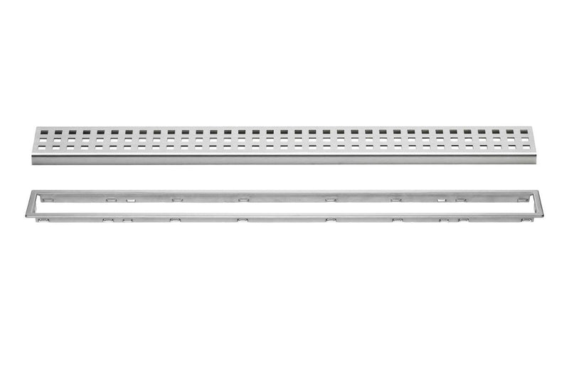 Schluter®-KERDI-LINE - Linear Drain - SQUARE- Grate Kit