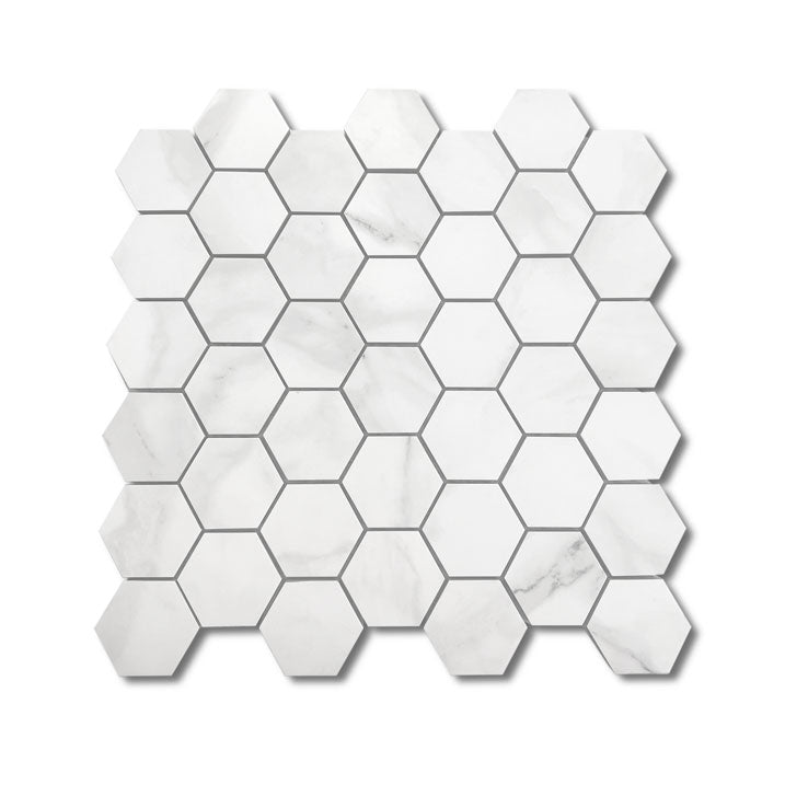 Plata Hex Wall Tile (Matte) - Sample