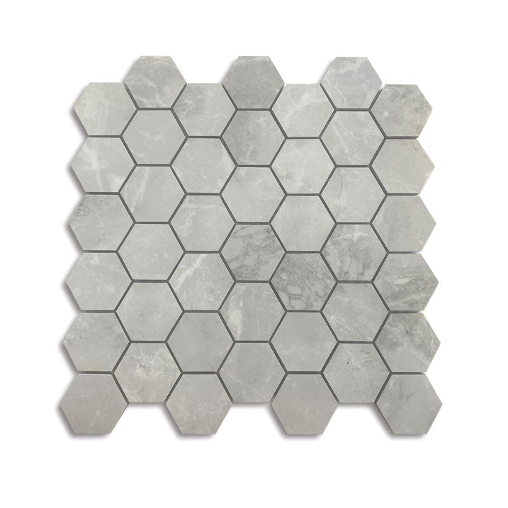 Plata Hex Wall Tile (Matte) - Sample