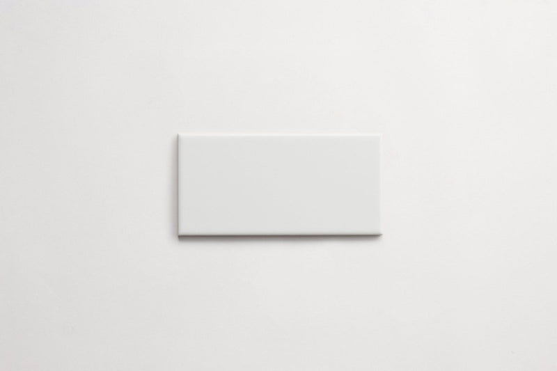 Ceramic Wall Tile 3” x 6" (White Matte) - Tile - Dal Tile