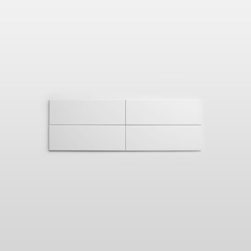 Ceramic Wall Tile 4" x 12” (White Gloss) - Tile - Dal Tile