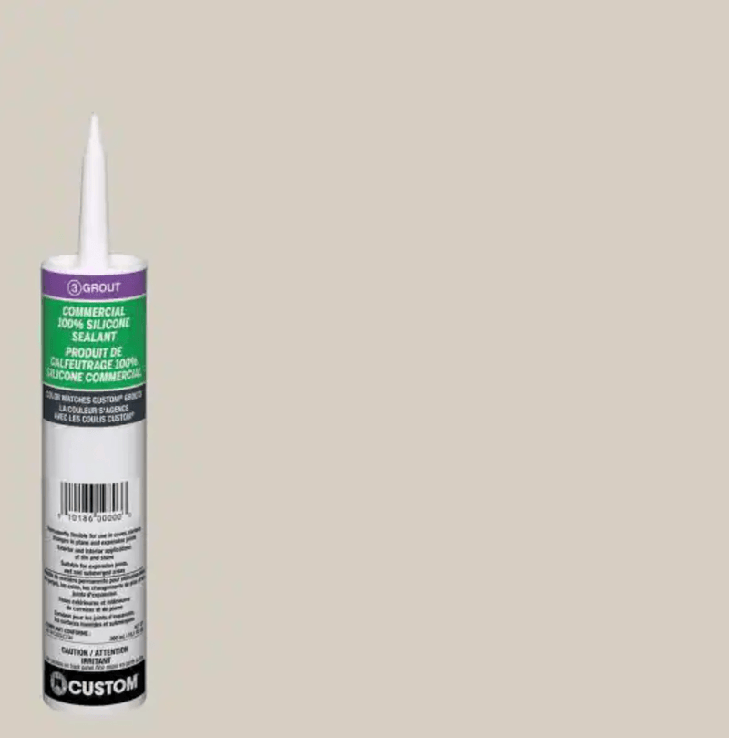 Coloured Commercial Silicone Caulk (10.5 oz) - Adhesive - Custom Building Products