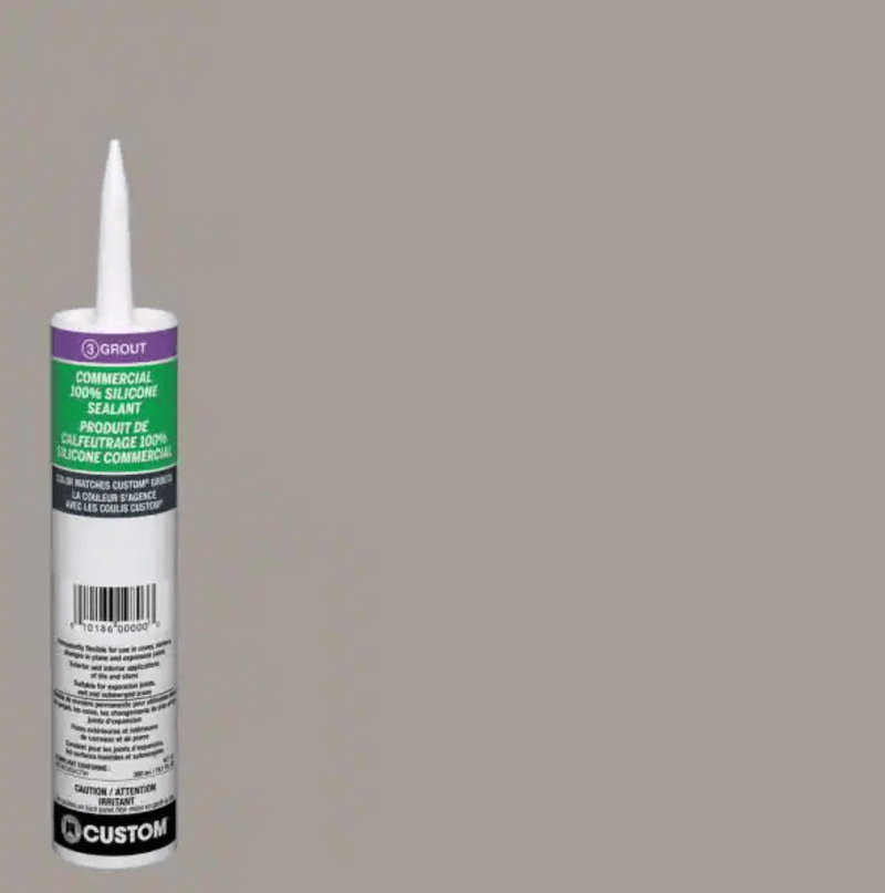 Coloured Commercial Silicone Caulk (10.5 oz) - Adhesive - Custom Building Products