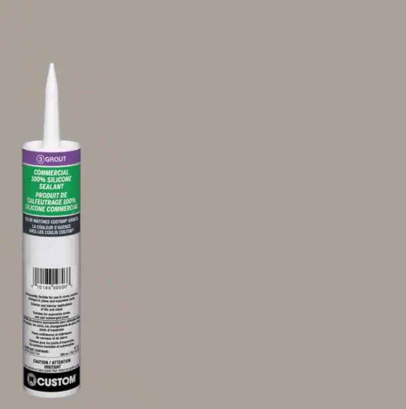 Coloured Commercial Silicone Caulk (10.5 oz) - Adhesive - Custom Building Products