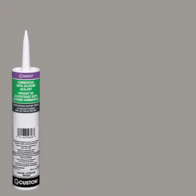 Coloured Commercial Silicone Caulk (10.5 oz) - Adhesive - Custom Building Products