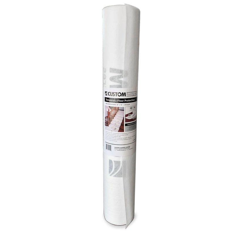 Durable Floor Protection Roll (72ft x 3ft) 216sqft. - Reusable - Accessories - Custom Flooring Centres