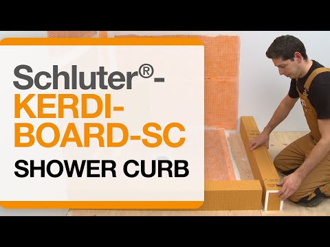 SCHLUTER® Kerdi-Board-SC - Shower Curb