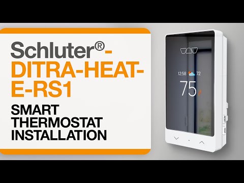 Schluter®-DITRA-HEAT-E-RS1 - Smart Thermostat