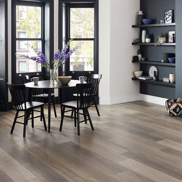 Korlok Washed Grey Ash by Karndean (9" x 56") - Vinyl Plank - Karndean