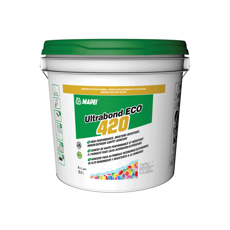 MAPEI® ECO 420 Outdoor Carpet Adhesive - 1 Gallon - Adhesive - Mapei