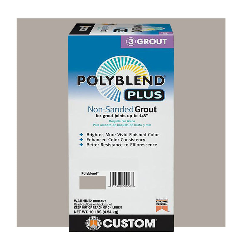 Polyblend®Plus Non-Sanded Grout (10lbs) - Grout - Custom Building Products