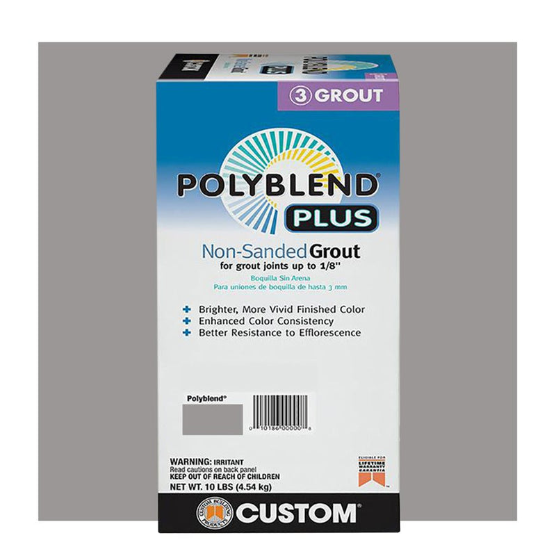 Polyblend®Plus Non-Sanded Grout (10lbs) - Grout - Custom Building Products