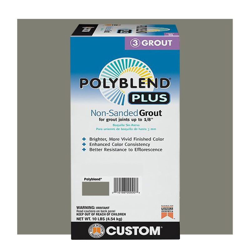 Polyblend®Plus Non-Sanded Grout (10lbs) - Grout - Custom Building Products