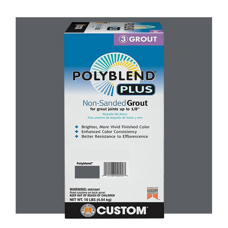 Polyblend®Plus Non-Sanded Grout (10lbs) - Grout - Custom Building Products