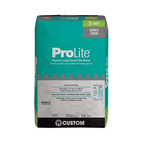 ProLite® Premium Large Format Tile Mortar - Mortar - Custom Building Products