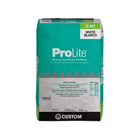 ProLite® Premium Large Format Tile Mortar - Mortar - Custom Building Products