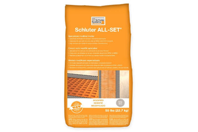 Schluter ALL-SET® Specialized Modified Thin-set Mortar (50lb) - Mortar - Schluter