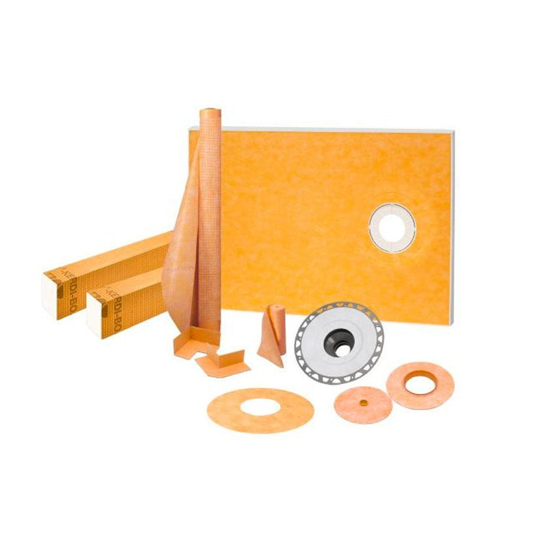 SCHLUTER® Shower Kit - Without Grate (38"x60") - Shower Waterproofing - Schluter