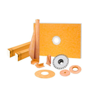 SCHLUTER® Shower Kit - Without Grate (38"x60") - Shower Waterproofing - Schluter