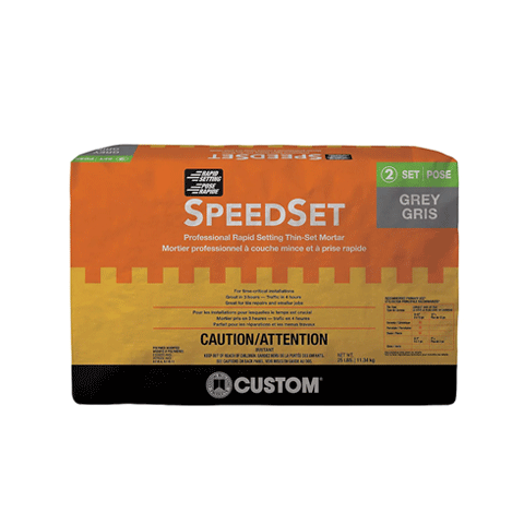 SpeedSet Mortar Mix (25lb) - Mortar - Custom Building Products